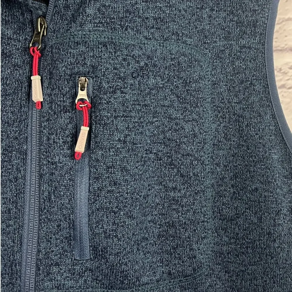 Orvis Mens XXL Gorpcore Outdoors Fishermancore Full Zip Mock Neck Sweater Vest